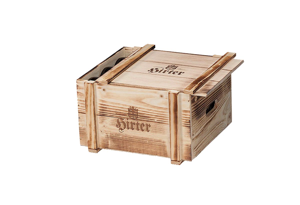 | Boxes Hersteller | Wine box Scheffauer Flamed Holzwaren wine