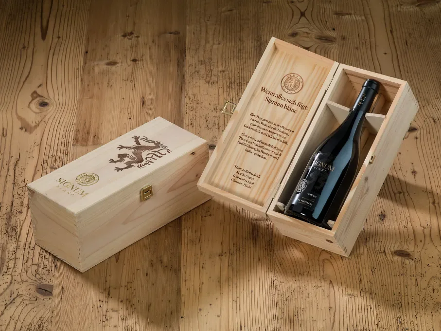 Wooden wine box holder sale